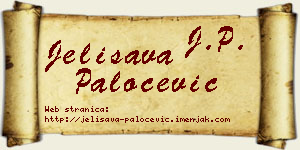 Jelisava Paločević vizit kartica